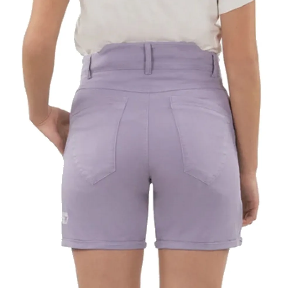 LOOKING FOR WILD Bavella Shorts Vrouwen - Purple Rose