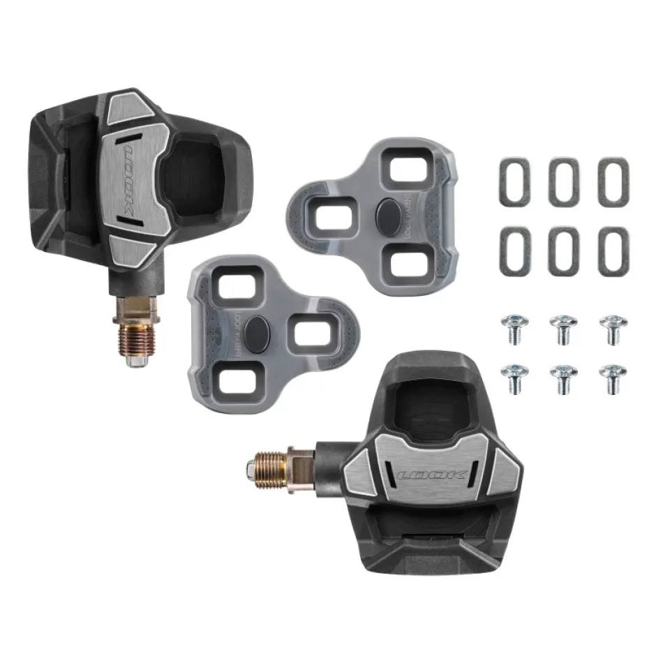 Klikpedalen|Vermogensmeters < LOOK Keo Blade Power Pedaal - Powermeter | Dual 16 Nm - zwart
