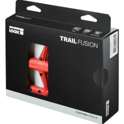 LOOK Trail Roc Fusion MTB Flat Pedals - red