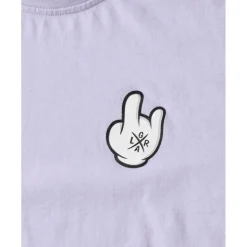 Loose Riders Graphic Tech T-Shirt Heren - Shred Mauve
