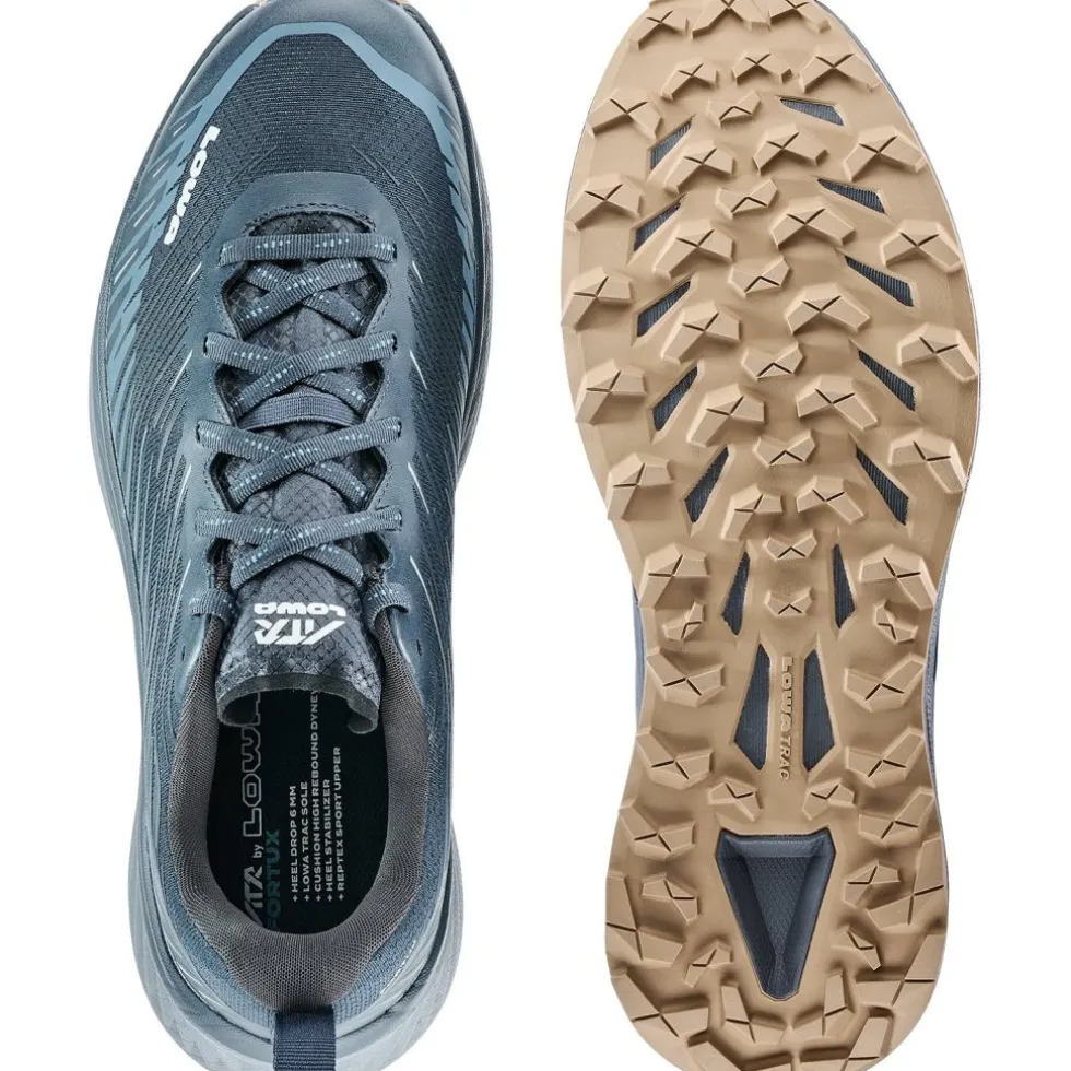 LOWA Fortux Trail running schoenen voor heren - navy/dune