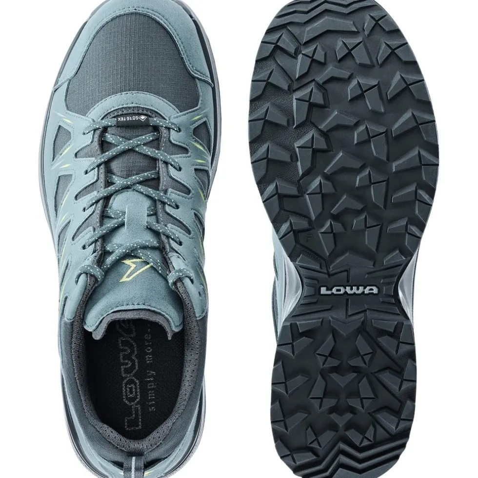 LOWA Innox Evo II GTX Schoenen Heren - dark petrol/grijs
