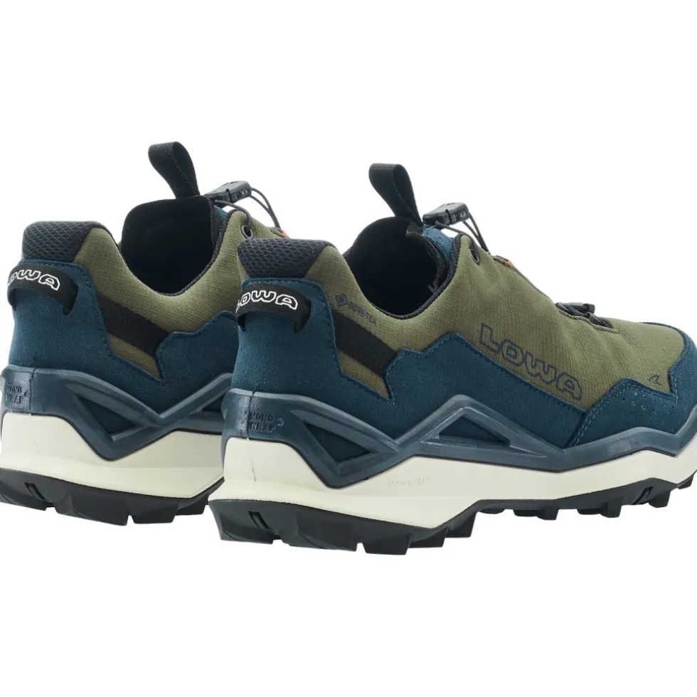 LOWA Maddox Pro GTX Lo SL Wandelschoenen Heren - navy/olive