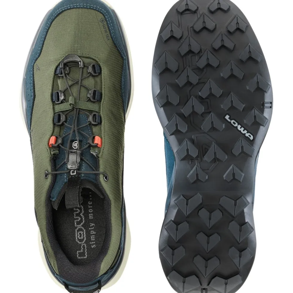 LOWA Maddox Pro GTX Lo SL Wandelschoenen Heren - navy/olive