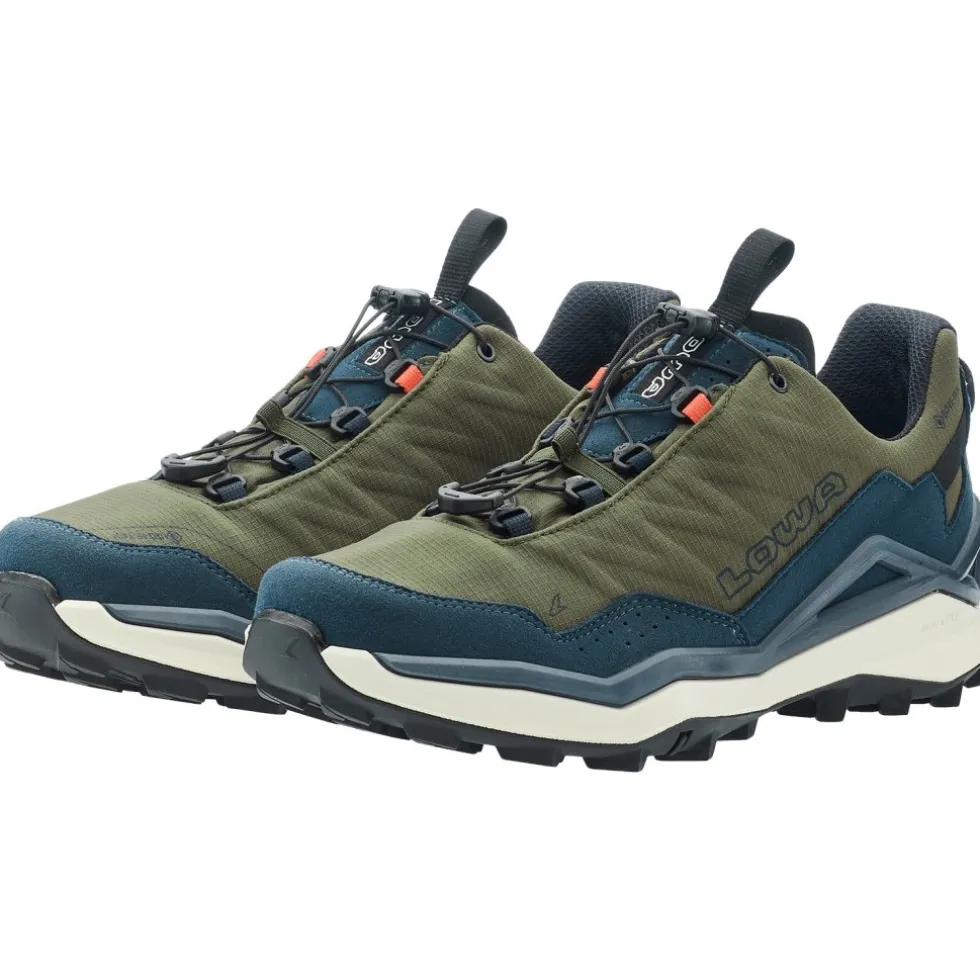 LOWA Maddox Pro GTX Lo SL Wandelschoenen Heren - navy/olive