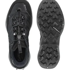 LOWA Maddox Pro GTX Lo SL Wandelschoenen Heren - zwart/grijs