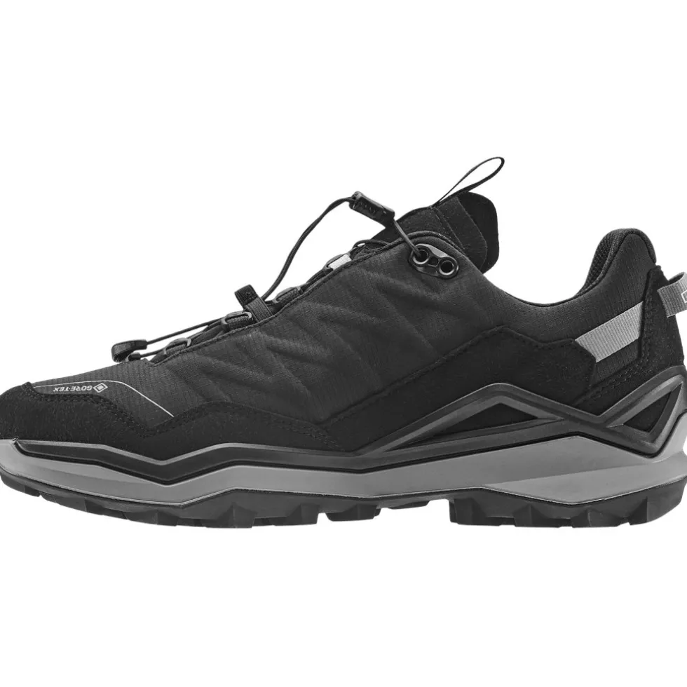 LOWA Maddox Pro GTX Lo SL Wandelschoenen Heren - zwart/grijs