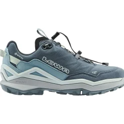 LOWA Maddox Pro GTX Lo SL Wandelschoenen Dames - smoke blue/slate blue