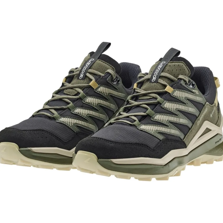 Wandelschoenen|Wandelschoenen < LOWA Maddox Pro GTX Lo Wandelboots Heren - zwart/olijf