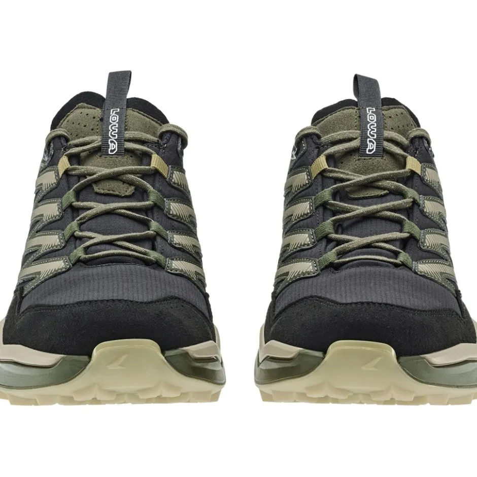 Wandelschoenen|Wandelschoenen < LOWA Maddox Pro GTX Lo Wandelboots Heren - zwart/olijf