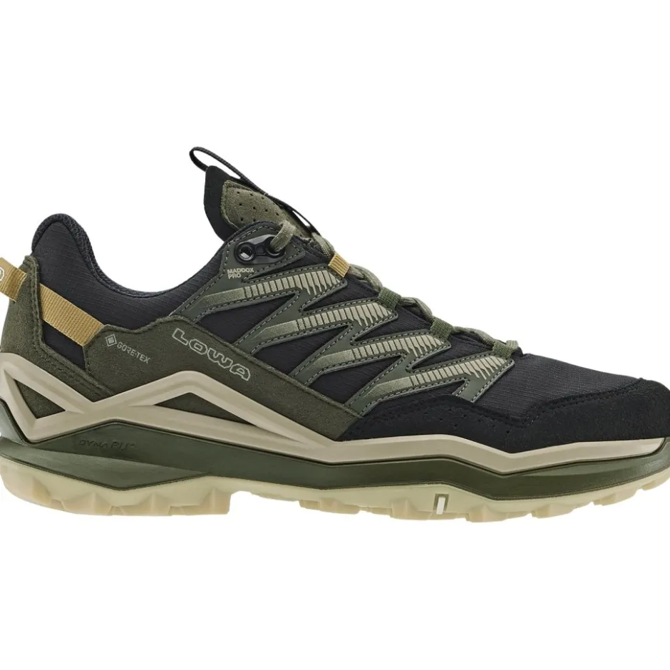 Wandelschoenen|Wandelschoenen < LOWA Maddox Pro GTX Lo Wandelboots Heren - zwart/olijf