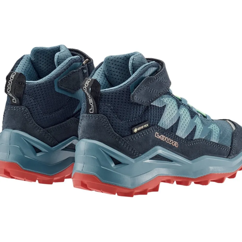 Wandelschoenen|Wandelschoenen < LOWA Maddox Pro GTX Mid VC Schoenen Kinderen - navy/smoke blue (Maat -40)
