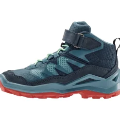 Wandelschoenen|Wandelschoenen < LOWA Maddox Pro GTX Mid VC Schoenen Kinderen - navy/smoke blue (Maat -40)