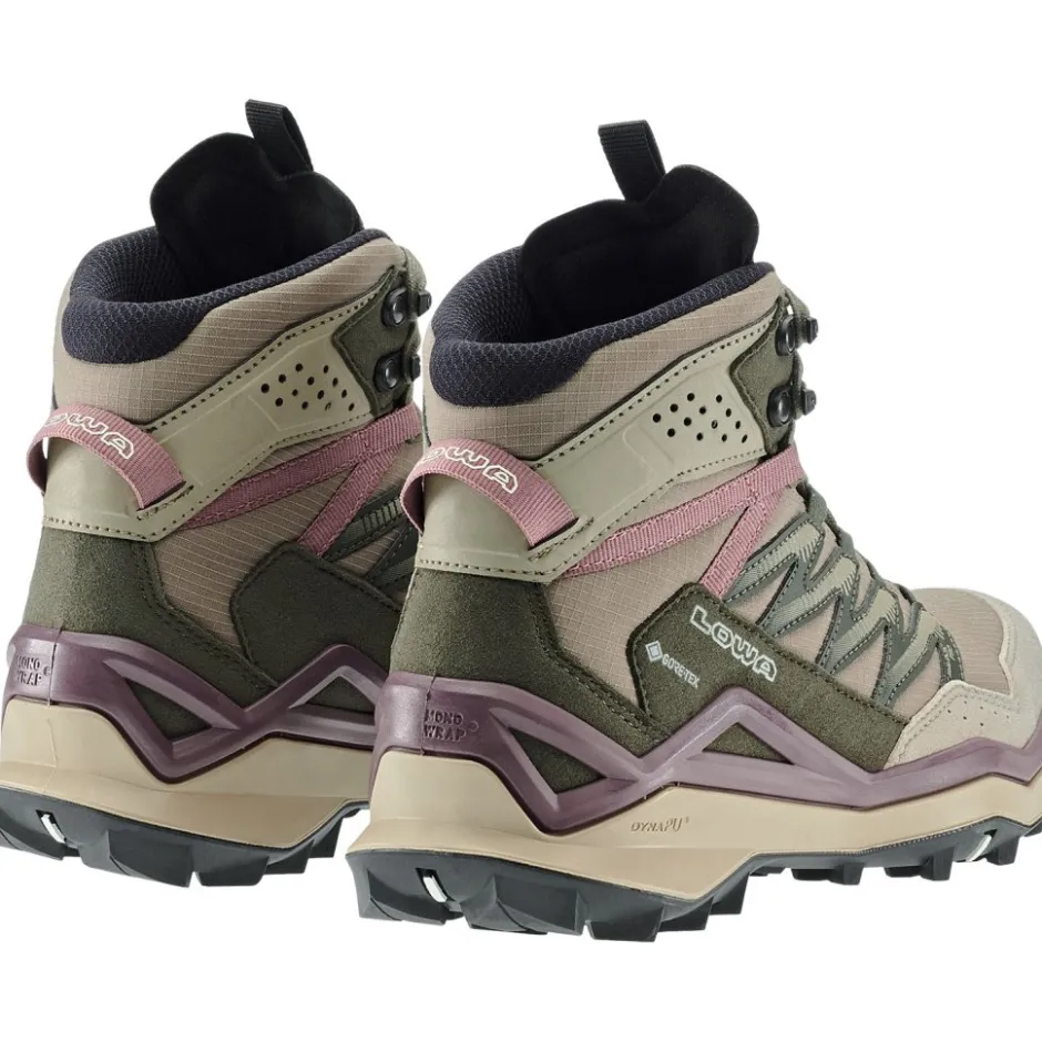 Wandelschoenen|Wandelschoenen < LOWA Maddox Pro GTX Mid Wandelboots Dames - desert/old rose
