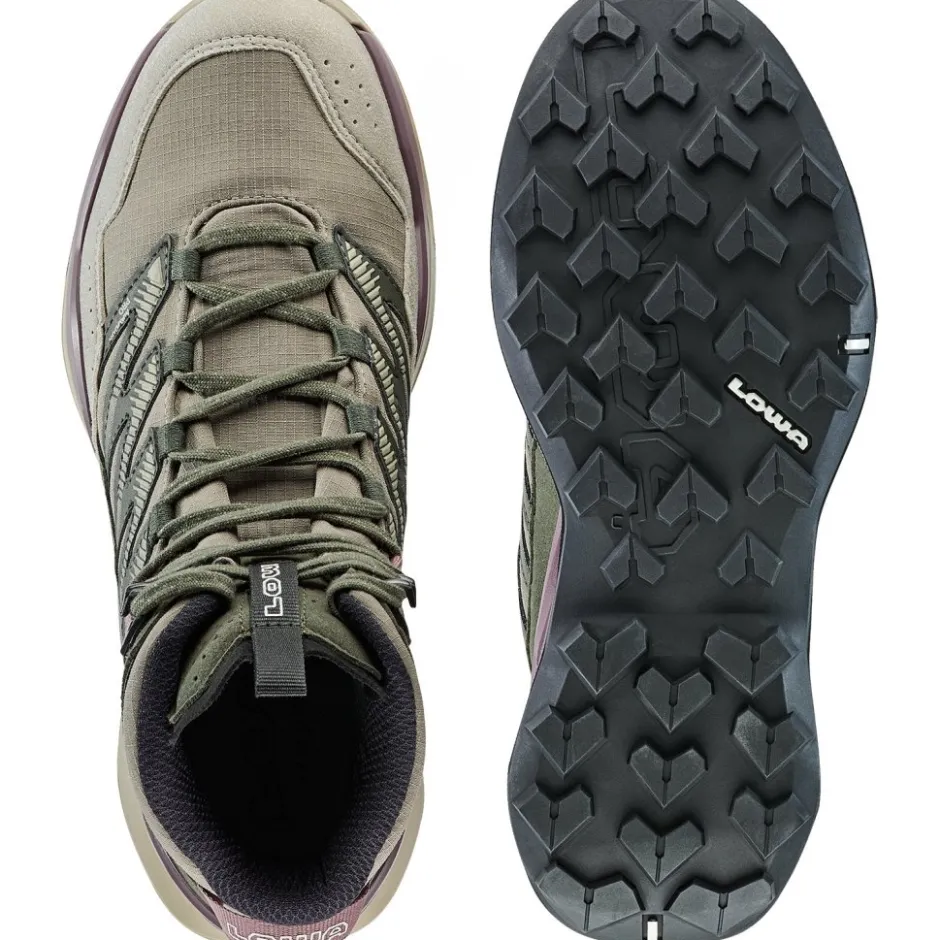 Wandelschoenen|Wandelschoenen < LOWA Maddox Pro GTX Mid Wandelboots Dames - desert/old rose