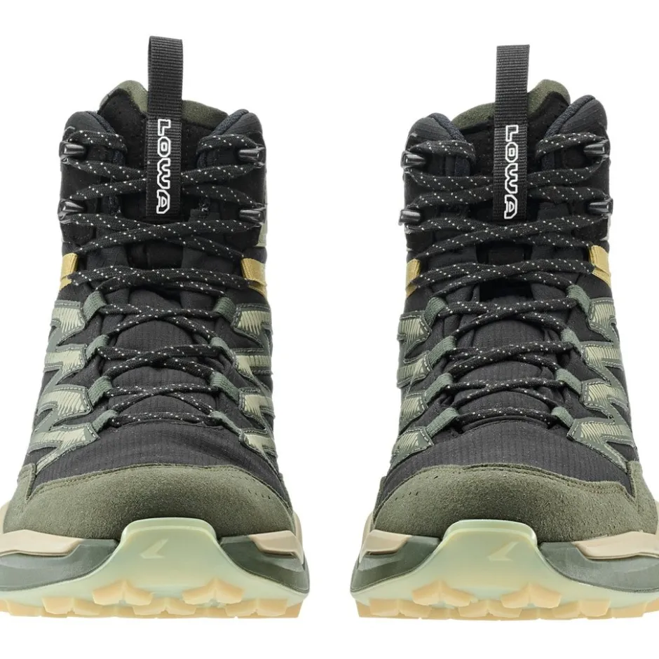 Wandelschoenen|Wandelschoenen < LOWA Maddox Pro GTX Mid Wandelboots Heren - zwart/olijf