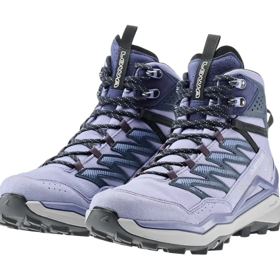 LOWA Maddox Pro GTX Mid Wandelboots Dames - lilac/plum