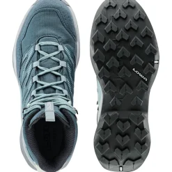 LOWA Maddox Pro GTX Mid Wandelboots Dames - smoke blue/slate blue