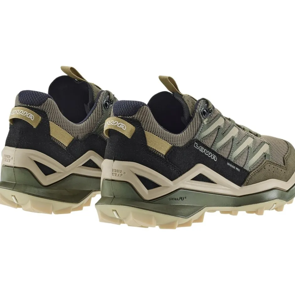 Wandelschoenen|Wandelschoenen < LOWA Maddox PRO Lo Wandelschoenen Heren - zwart/olijf