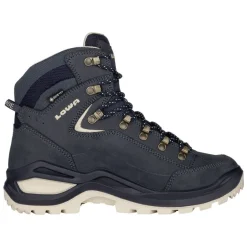 Wandelschoenen|Wandelschoenen < LOWA Renegade Evo GTX Mid Wandelboots Dames - slate blue/dune