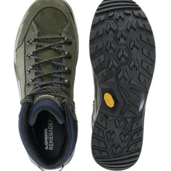 LOWA Renegade Evo GTX Mid Wandelboots Heren - olive/navy