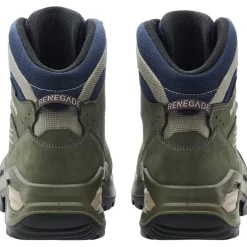 LOWA Renegade Evo GTX Mid Wandelboots Heren - olive/navy