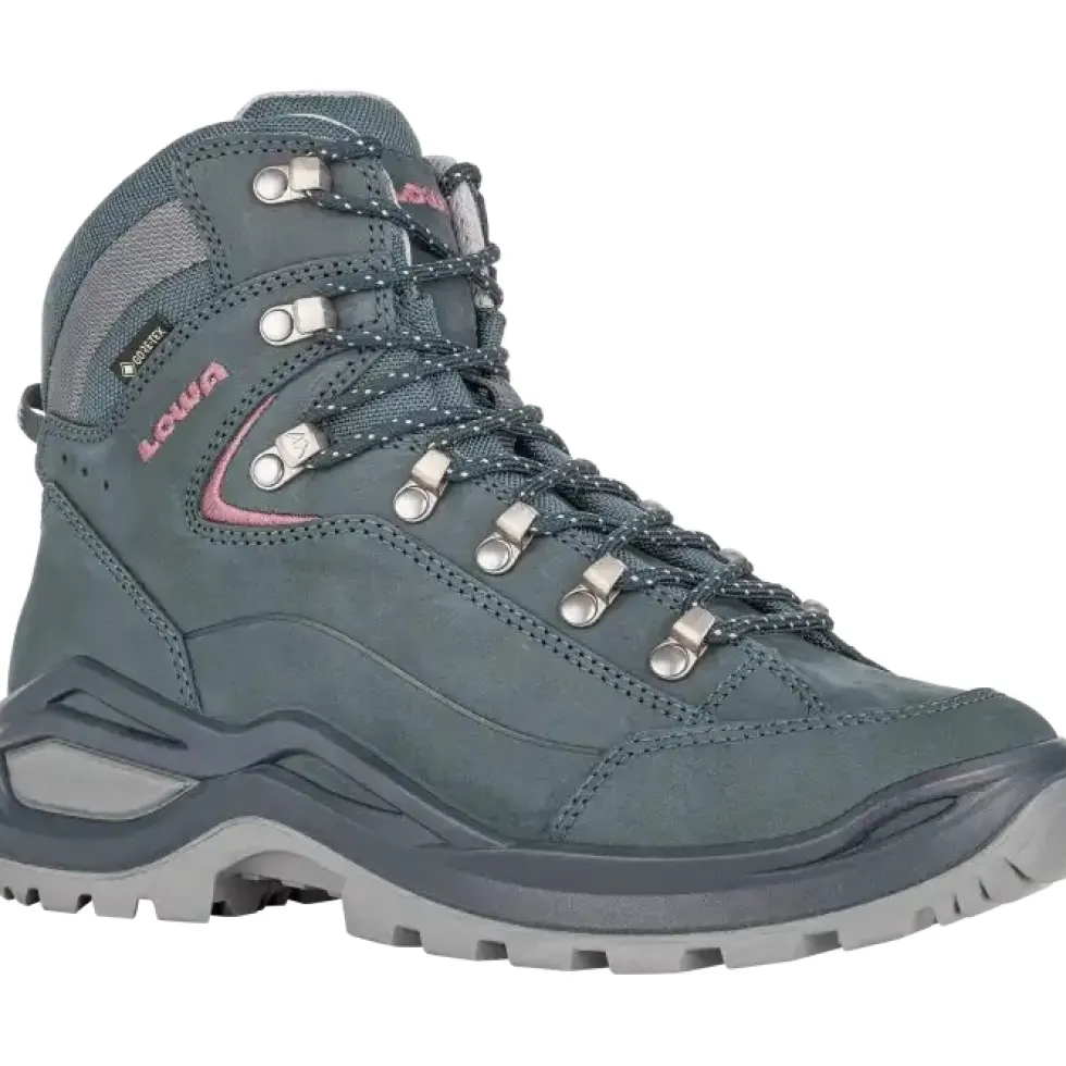 LOWA Renegade Evo GTX Mid Wandelboots Dames - steelblue/old rose