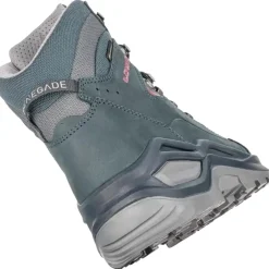 LOWA Renegade Evo GTX Mid Wandelboots Dames - steelblue/old rose