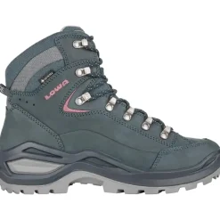 LOWA Renegade Evo GTX Mid Wandelboots Dames - steelblue/old rose
