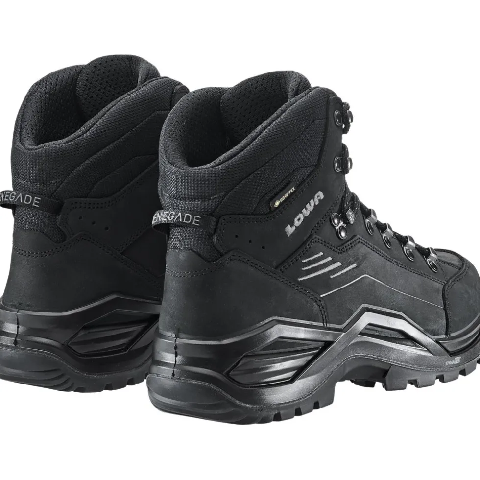 LOWA Renegade Evo GTX Mid Wandelboots Heren - deep black