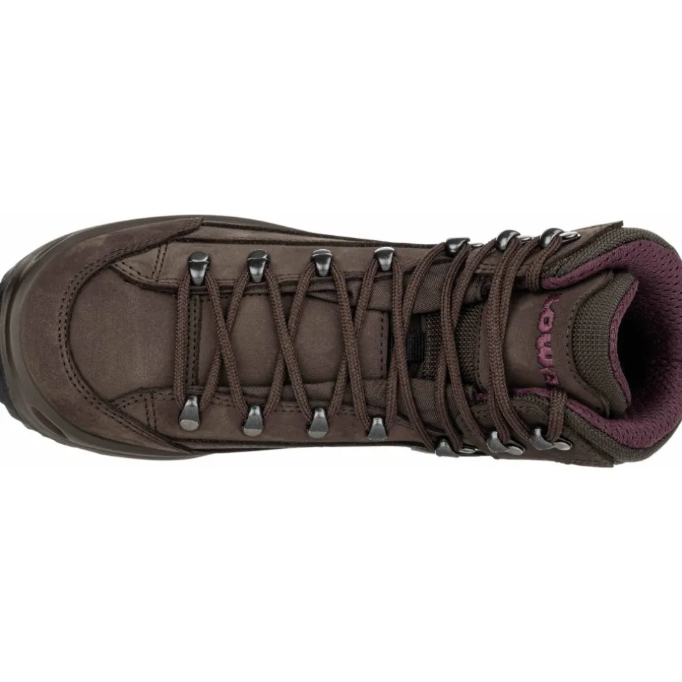 LOWA Renegade GTX Mid Wandelboots Dames - espresso