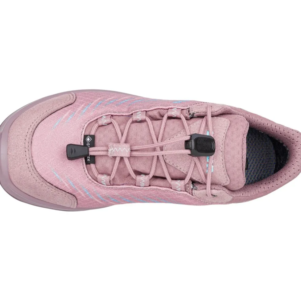 LOWA Zirrox II GTX Lo Schoenen Kinderen - brown rose/rose (Size 27-35)