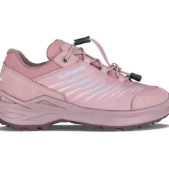 LOWA Zirrox II GTX Lo Schoenen Kinderen - brown rose/rose (Size 27-35)
