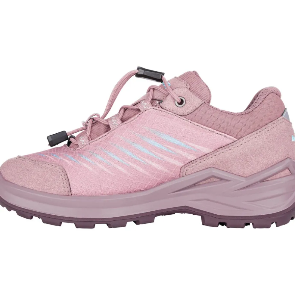 LOWA Zirrox II GTX Lo Schoenen Kinderen - brown rose/rose (Size 27-35)