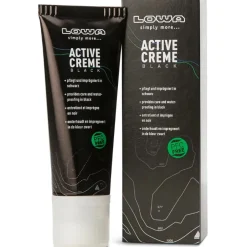 Textielverzorging|Textielverzorging < LOWA Active Creme Lederverzorgingsproducten 75 ml - zwart