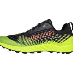 LOWA Citux Hardloopschoenen Heren - lime/flame