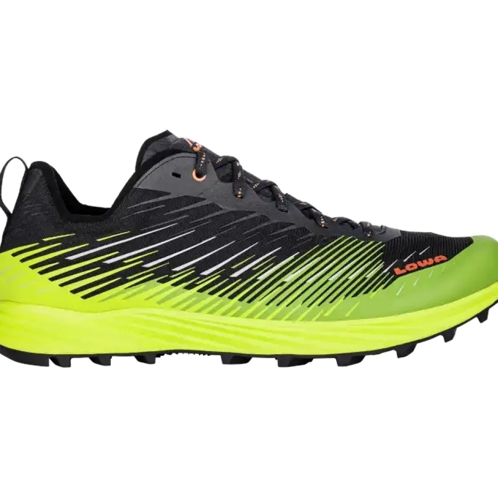 LOWA Citux Hardloopschoenen Heren - lime/flame