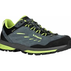 LOWA Delago GTX Lo Trekkingschoenen Heren - petrol/lime