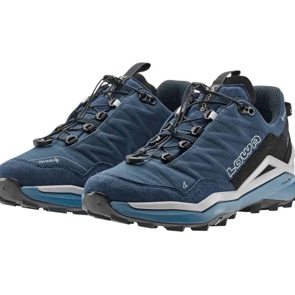 LOWA Maddox Pro GTX Lo SL Wandelschoenen Heren - navy/marine blue