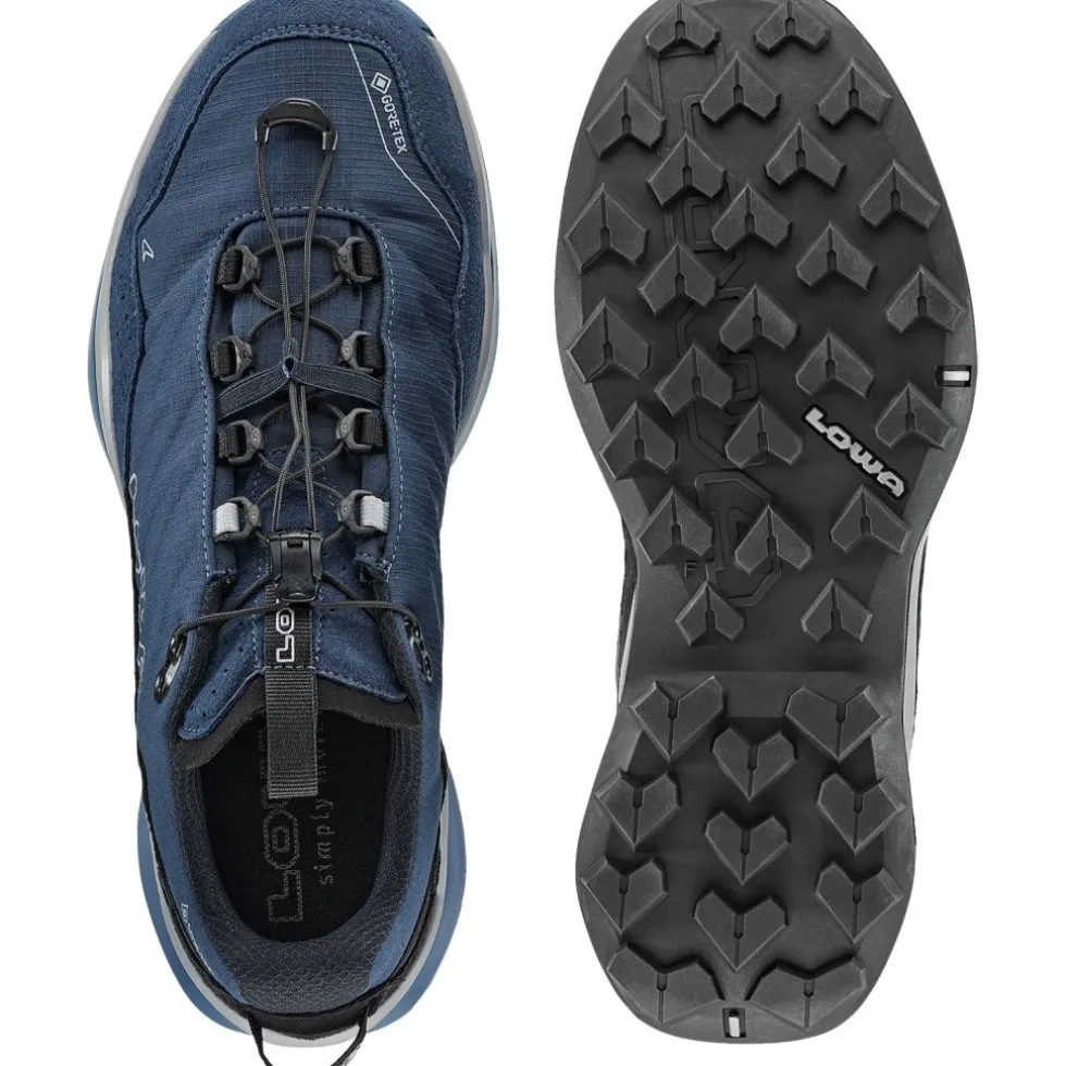 LOWA Maddox Pro GTX Lo SL Wandelschoenen Heren - navy/marine blue