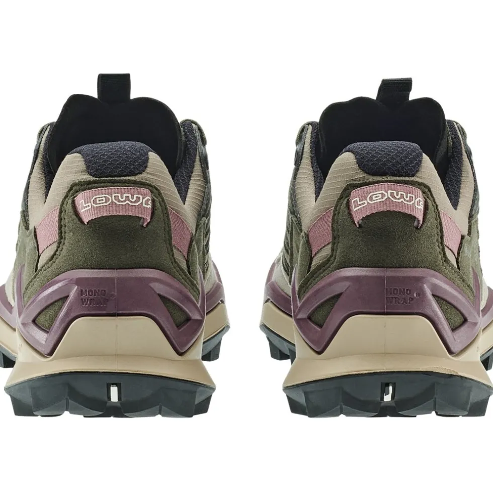 LOWA Maddox Pro GTX Lo Wandelschoenen Dames - desert/old rose