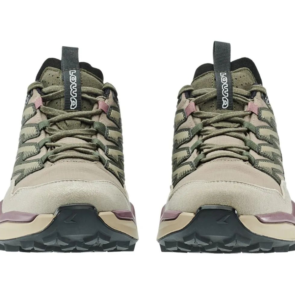LOWA Maddox Pro GTX Lo Wandelschoenen Dames - desert/old rose
