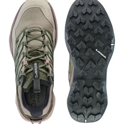 LOWA Maddox Pro GTX Lo Wandelschoenen Dames - desert/old rose