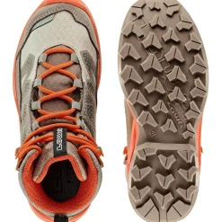 LOWA Maddox Pro GTX Mid Schoenen Kinderen - dune/flame (Maat 28-35)