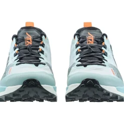 Schoenen|Trailrunning Schoenen < LOWA Madrix Hardloopschoenen Heren - misty blue/oranje