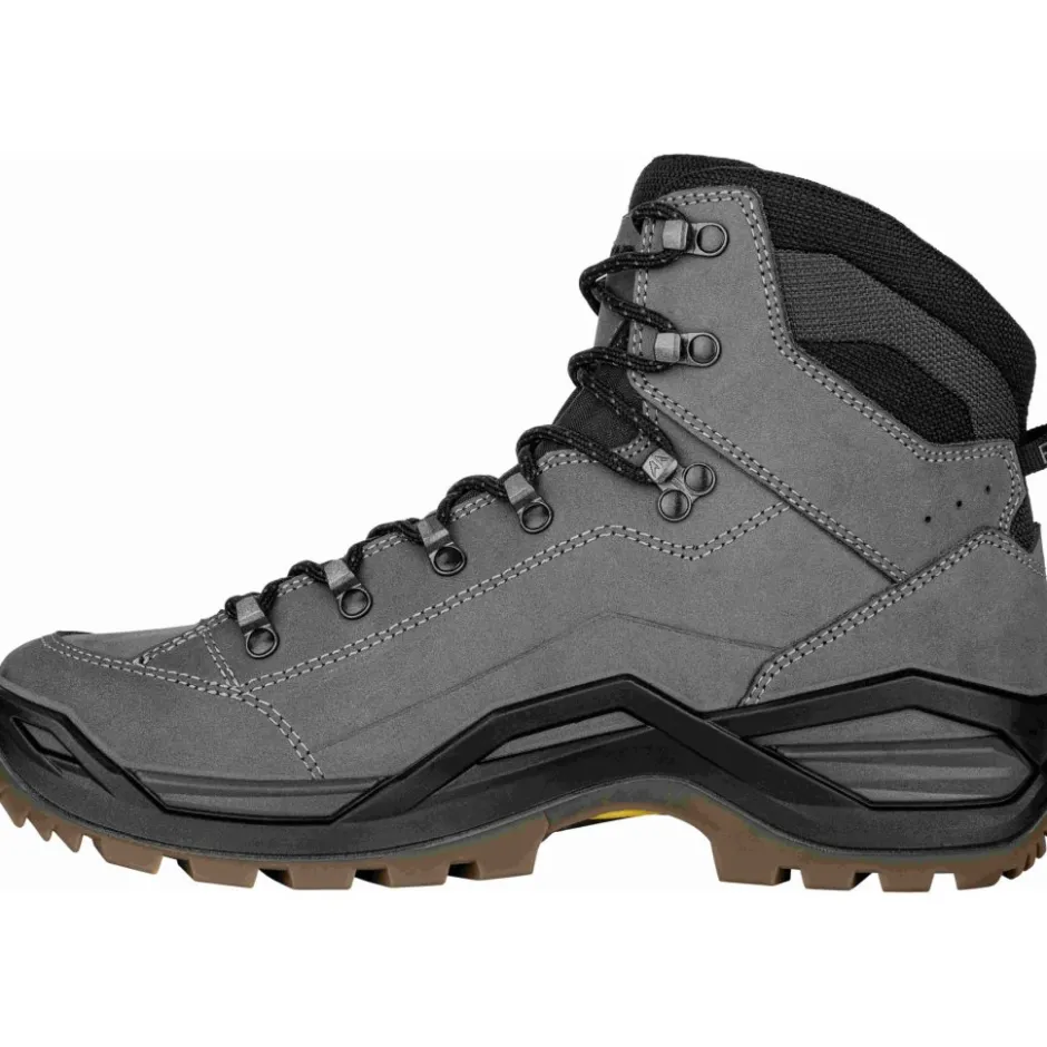 Wandelschoenen|Wandelschoenen < LOWA Renegade Evo GTX Mid Wandelboots Heren - dark grey/zwart