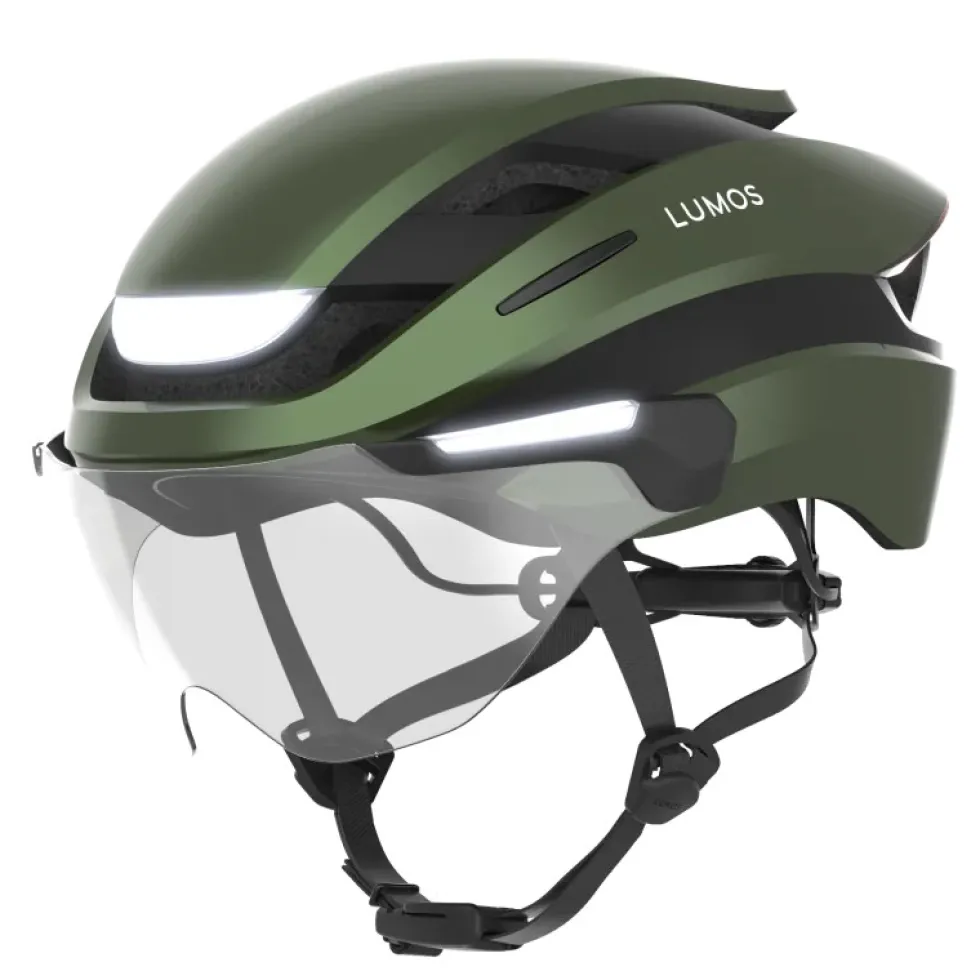 Lumos Ultra E-Bike Helm - Emerald Green