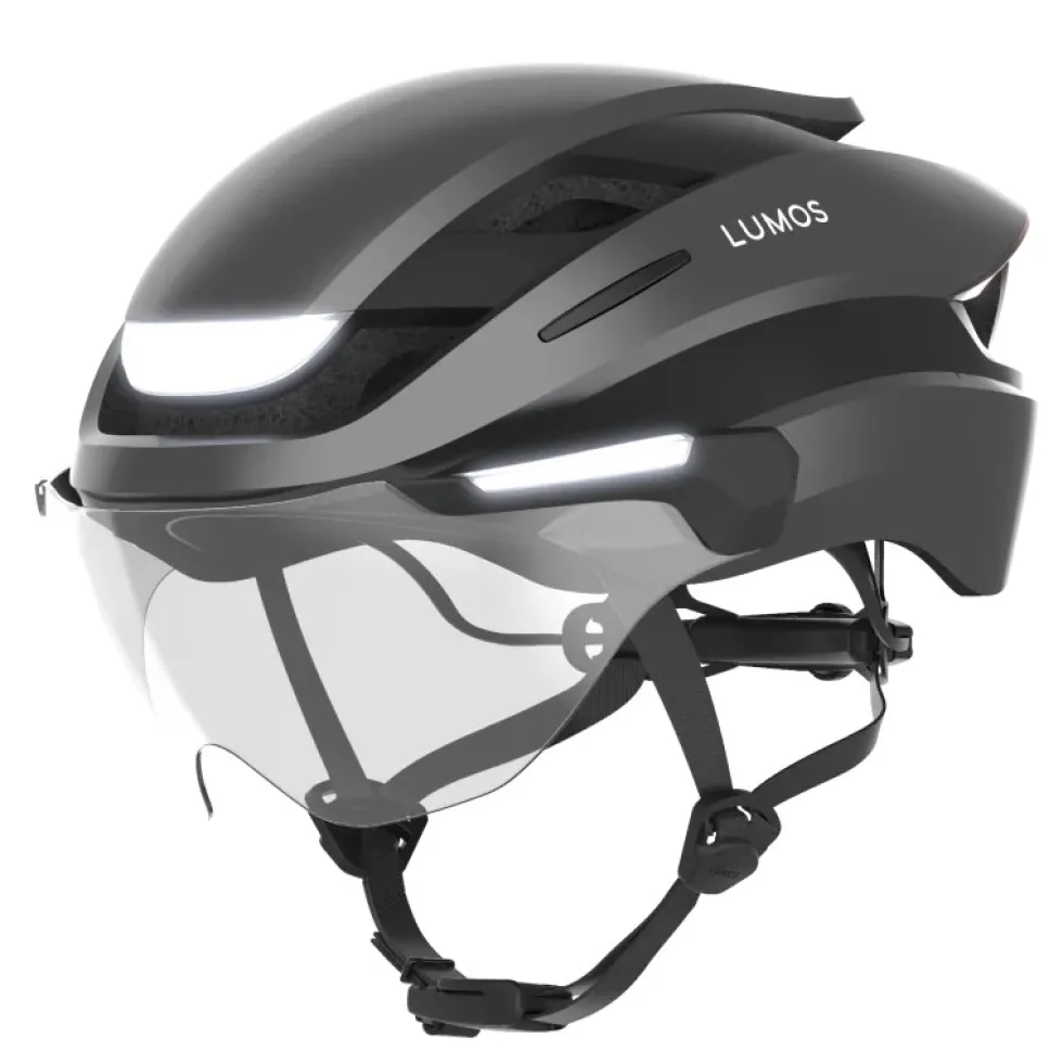Lumos Ultra E-Bike Helm - Gunmetal Grey