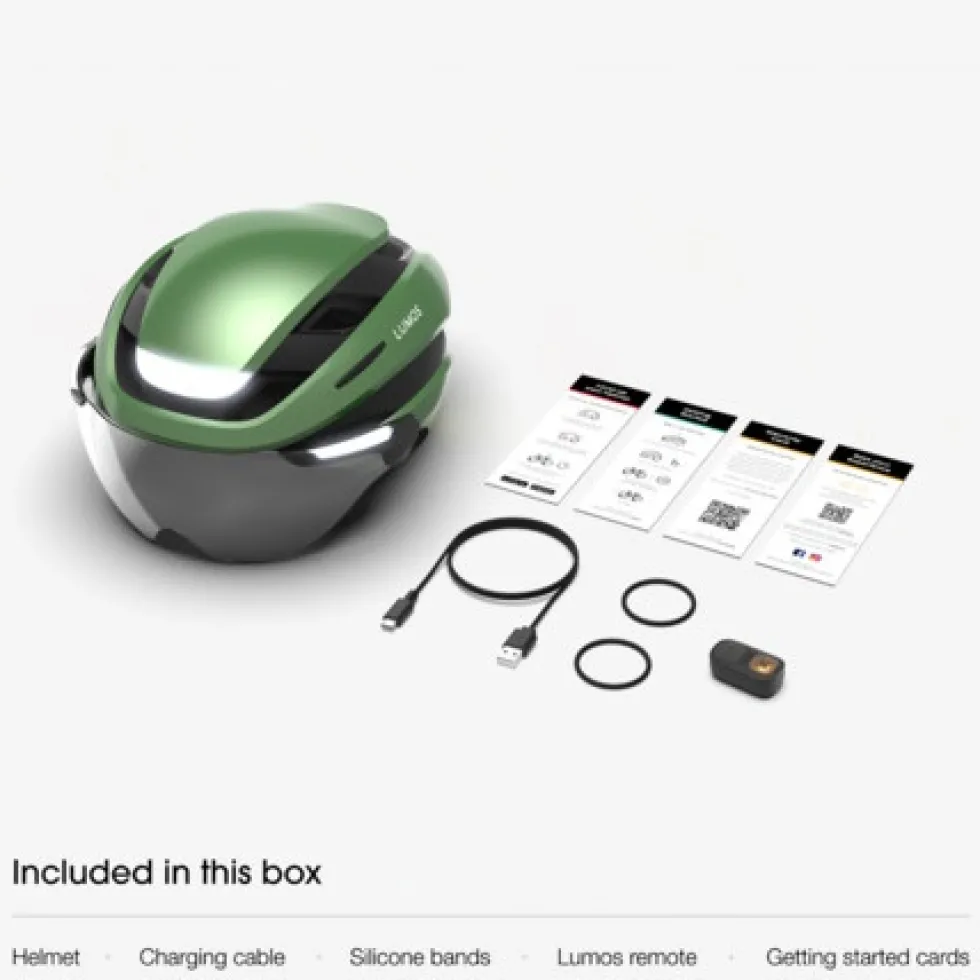 Lumos Ultra E-Bike MIPS Helm - Emerald Green