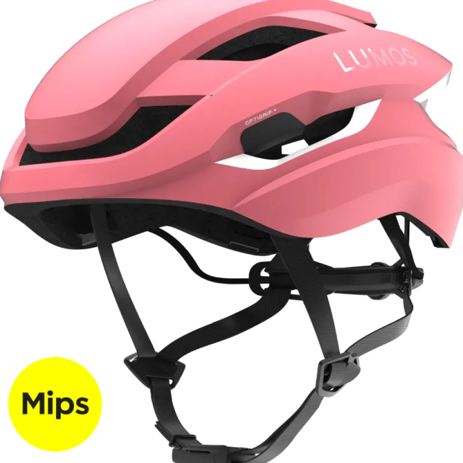 Gravelhelmen < Lumos Ultra Fly MIPS Helm - Atomic Salmon